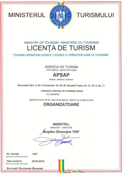 Licenta de turism